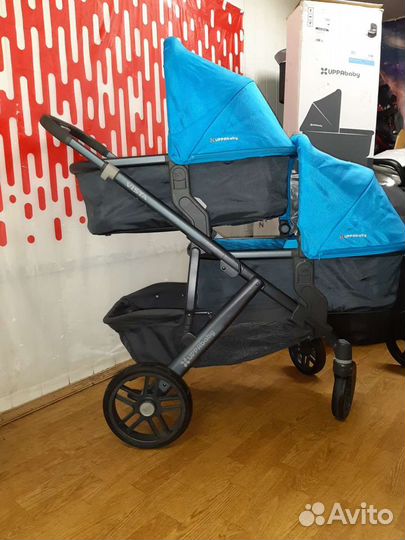 Коляска для двойни Uppababy vista USA