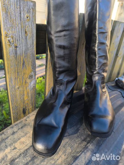 Сапоги офицерские хромовые 43 размер 1962 года