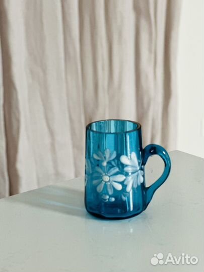 Кружечка купоросное стекло