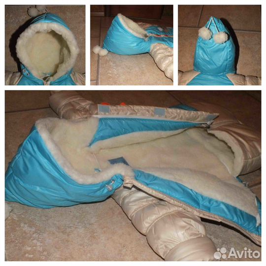 Новый зимний комбинезон-трансформер 3 в 1