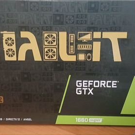 Видеокарта gtx 1660 super palit