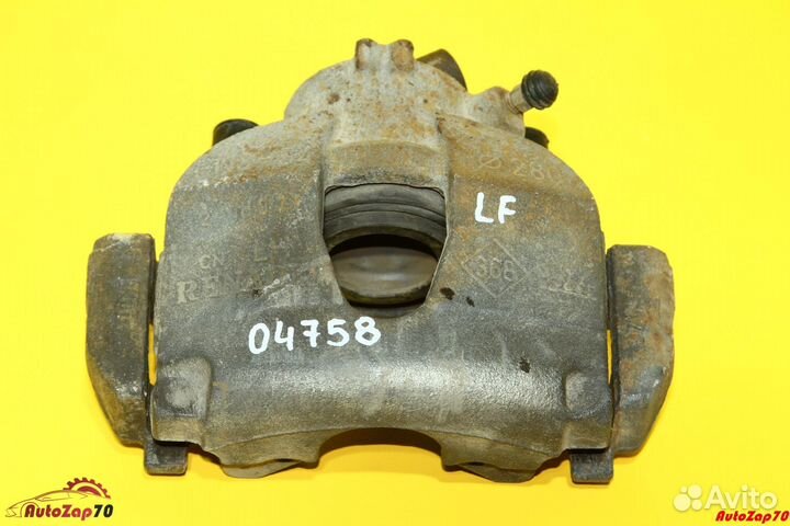 Renault Megane 2 Суппорт тормозной передний левый