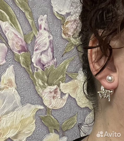 Серьги Диор