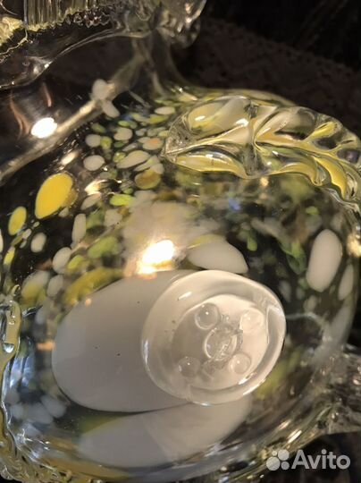 Винтажная ваза конфетница СССР