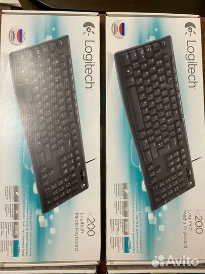 Клавиатура logitech media keyboard k200