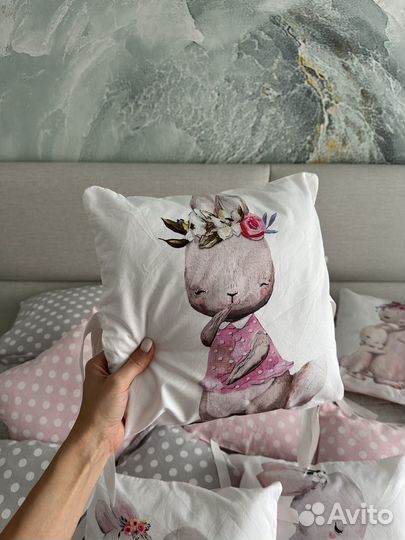 Бортики в детскую кроватку