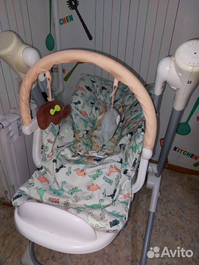 Стульчик для кормления, качеля
