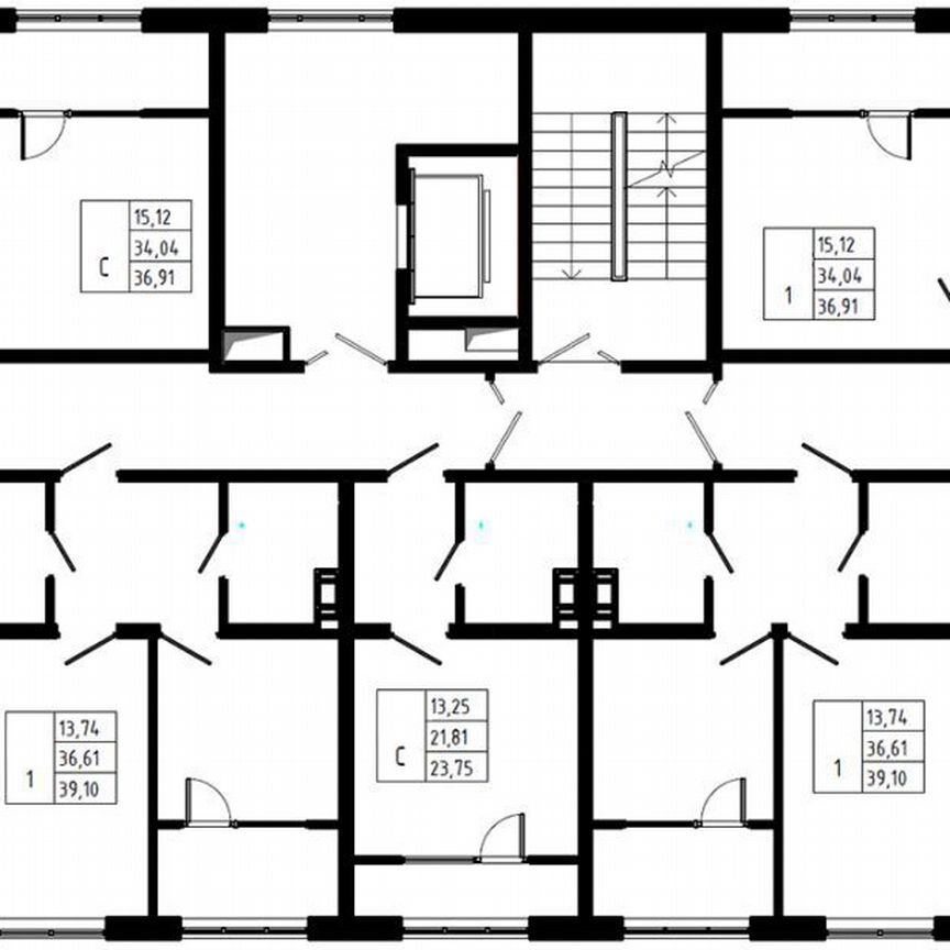 1-к. квартира, 35,5 м², 8/8 эт.