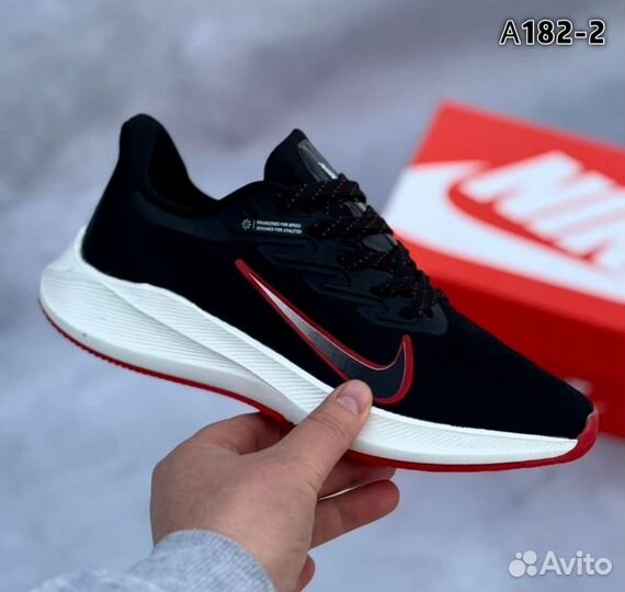 Кроссовки Мужские Nike Zoom Черные (41-46)