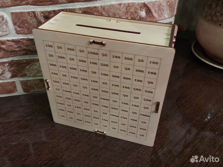 Копилка деревянная накопи 20000