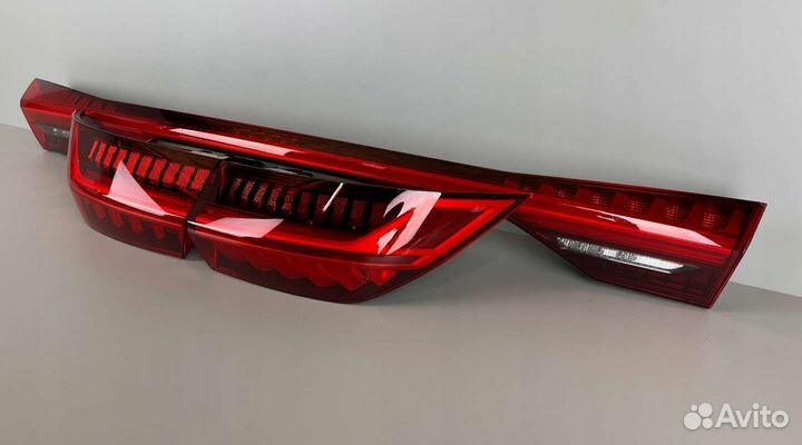 Audi A7 4k фонари задние комплект и бленда