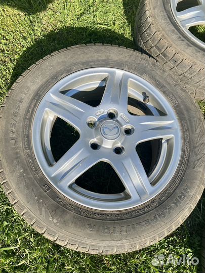 Литые диски r15 mazda 3 (bk) рест