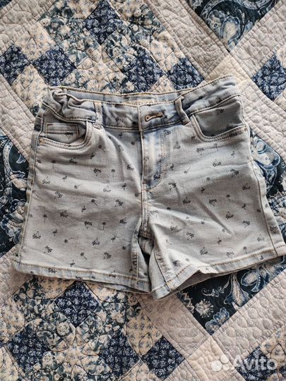 Джинсовые шорты для девочки