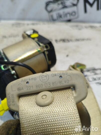 Ремень безопасности задний левый Mercedes W221