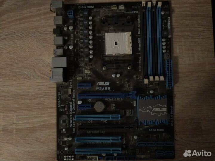 Материнская плата asus F2A55 сокет FM2
