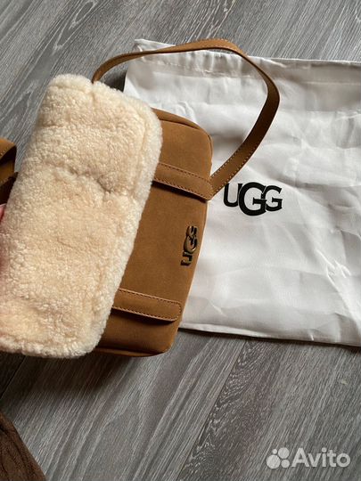 Сумка женская ugg с мехом