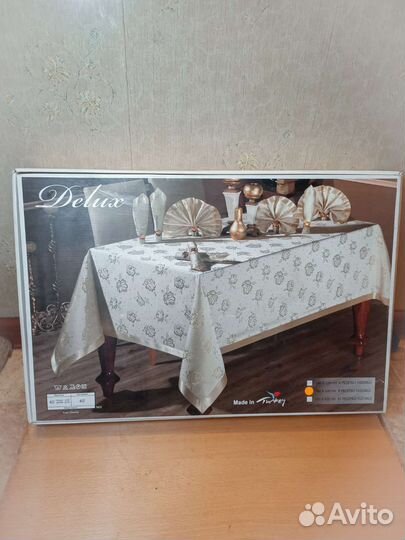 Скатерть и салфетки, кольца