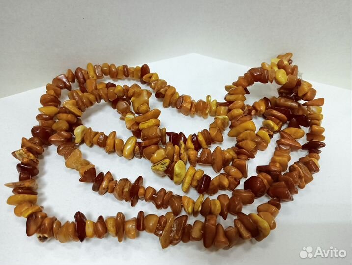 Бусы янтарь СССР