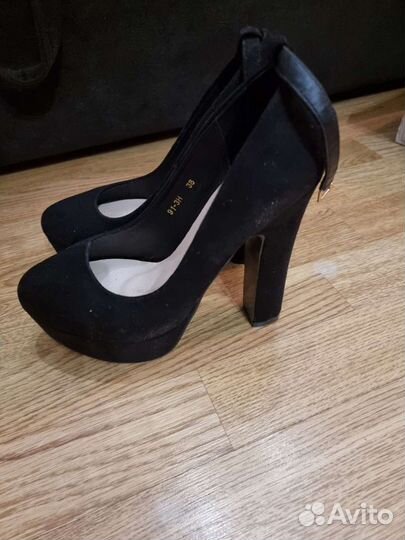 Туфли женские 38 размер натуральная замша новые
