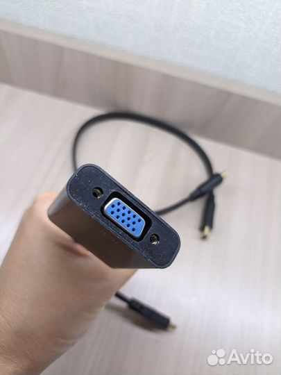 Кабель hdmi и переходник hdmi на VGA