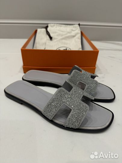 Шлепанцы Hermes Oran (Оригинал) р. 38,5