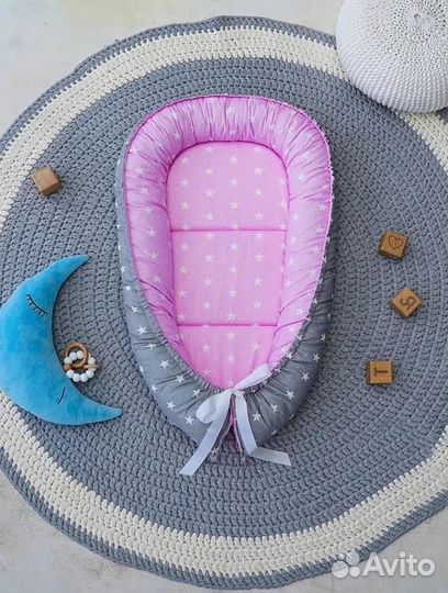 Кокон для новорожденных + подушка для кормления