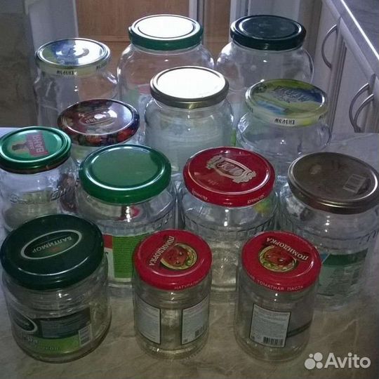 Банка стеклянная от 15р