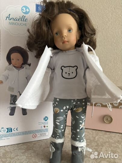 Кукла Миноуш (Minouche) автор Сильвия Наттера