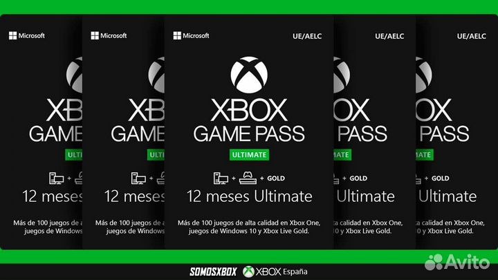 Xbox game pass ultimate 12 месяцев
