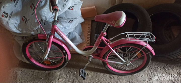 Детский велосипед бу., для девочки