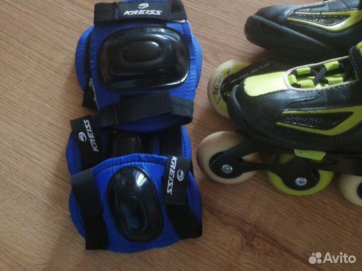 Детские ролики и защита