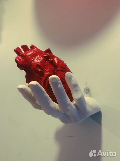 Скульптура сердце. Подарок на 8 марта маме девушке