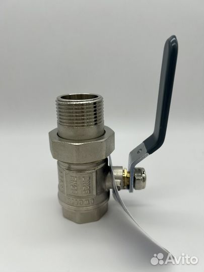 Шаровой кран со сгоном aqualink вн-нар 1 U ручка