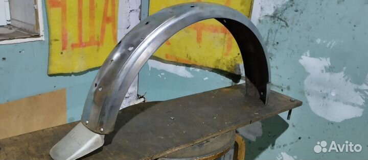 Заднее крыло мопеда Верховина 6