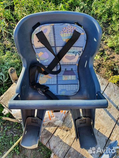 Детское велокресло переднее бу