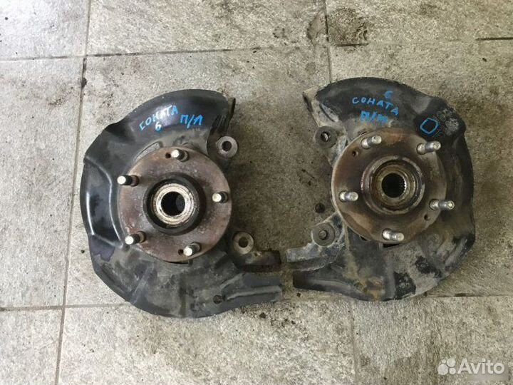 Кулак передний Hyundai Sonata 6