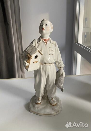 Мальчик со скворечником 2 шт