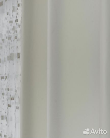 Шторы сатен Адора жемчужный