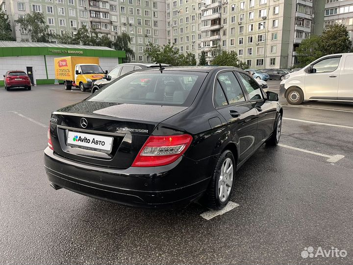 Mercedes-Benz C-класс 1.8 AT, 2009, 140 000 км