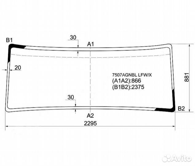 Лобовое стекло на scania 5 серии