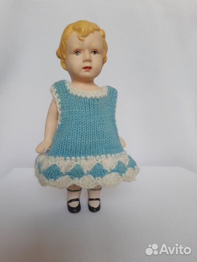 Кукла винтажная, бисквит