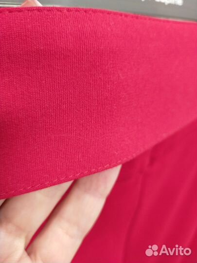 Юбка карандаш красная 46-48р