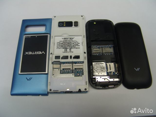 Телефоны D536 и М120 по запчастям