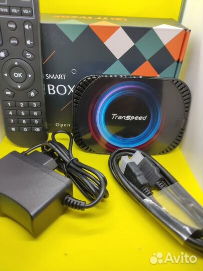 Тв-приставка Transpeed Amlogic S905X4 4/32Gb