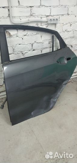 Дверь задняя левая kia rio 3 седан