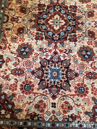 Шерстяной ковёр винтаж СССР