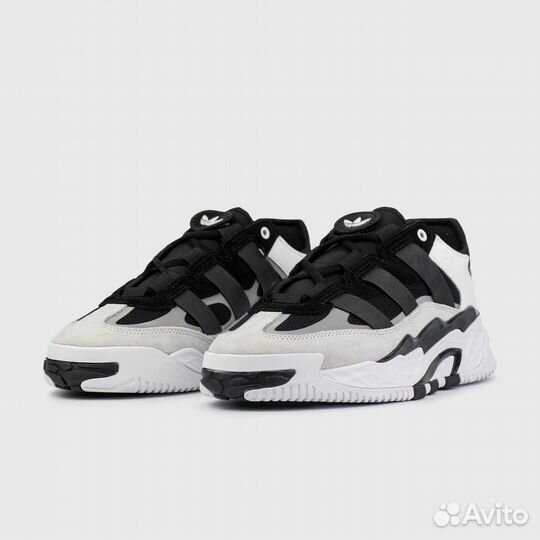 Кроссовки Adidas Niteball White / Black