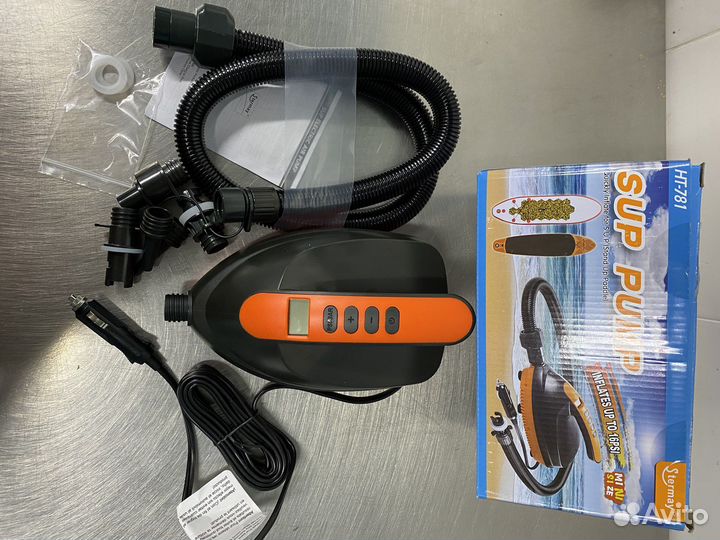 Электрический авто насос для сап sup лодки