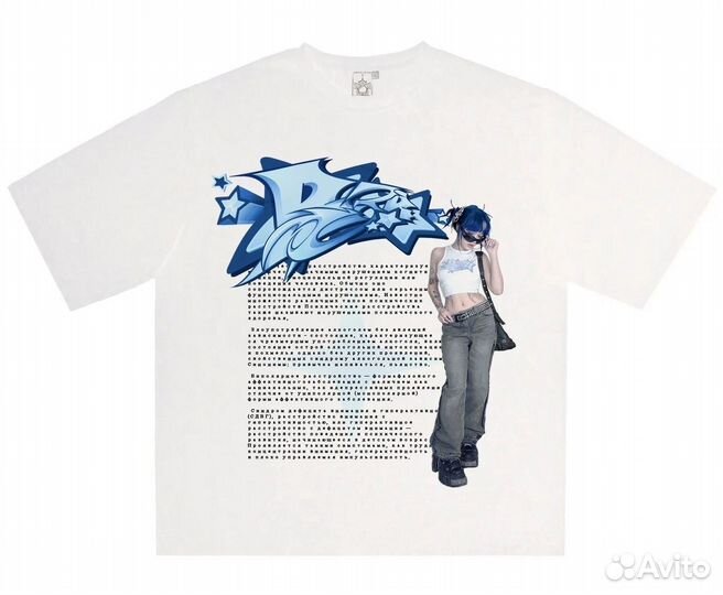 Футболка Лизы Бебриной(мерч)