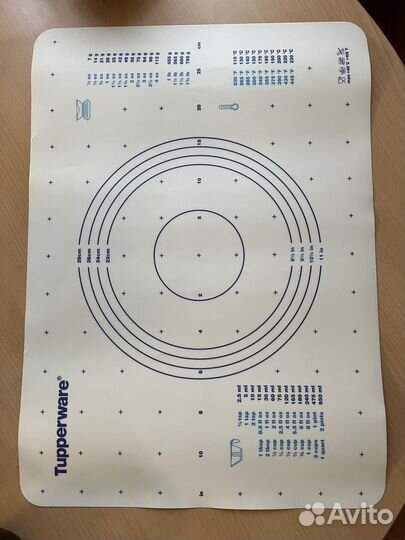 Посуда tupperware скалка и коврик